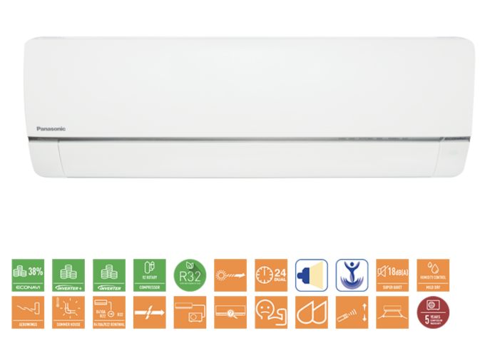 Кондиционер тепловой-насос Panasonic CS/CU-HZ9RKE-1 Бытовой