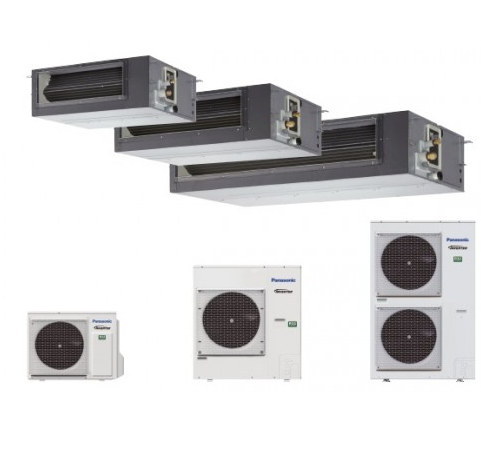 Кондиционер тепловой-насос Panasonic PACi Elite S-125PF1E5B_U-125PZH2E8_CZ-RTC5B Канальный