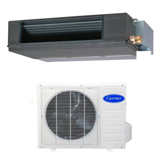 Кондиционер тепловой-насос Carrier Standard  42SMH0481001931_38HN0481193A Канальный