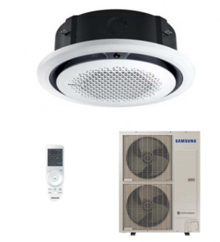 Кондиционер тепловой-насос  Samsung Premium  AC140MN4PKH_EU_AC140MXADNH_EU Кассетный