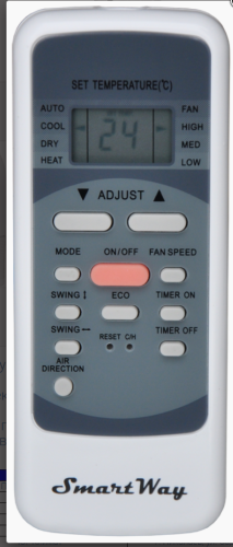 Кондиционер тепловой-насос  SmartWay ERP ( -7 ) SMUF-24HR_SMN-24HR Напольно-потолочный