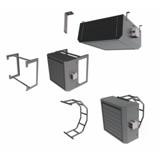 Тепловентилятор водяной Вентс АОВ 45 АС-двигатель