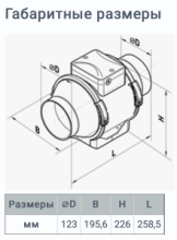 Вентилятор Вентс ТТ ПРО 125 125 мм - Фото 4