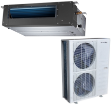 Кондиционер тепловой-насос SmartWay ERP(-7) SMDF-36HR_SMN-36HRS Канальный - Фото 3