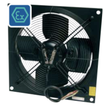 Взрывозащищенный осевой настенный вентилятор Systemair AW 650 D6-2-EX Швеция - Фото 3