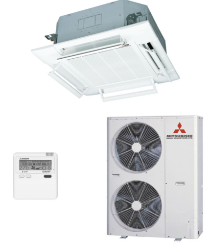 Кондиционер тепловой-насос Mitsubishi Heavy Micro Inverter FDT125VF_FDC125VSA Напольно-потолочный