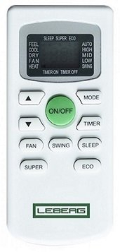 Кондиционер тепловой-насос Leberg FREYA LBS-FRA36UA_LBU-FRA36UA Бытовой