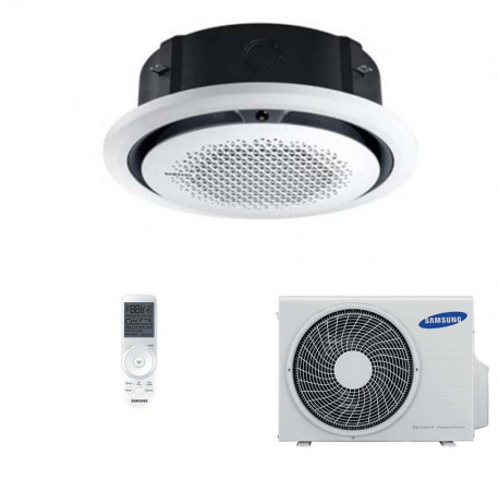 Кондиционер тепловой-насос  Samsung Premium  AC120MN4PKH_EU_AC120MXADKH_EU Кассетный
