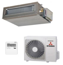 Кондиционер тепловой-насос Mitsubishi Heavy Standard inverter FDU100VF2(H) _ FDC90VNP Канальный