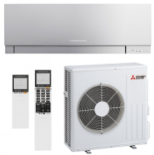 Кондиционер тепловой-насос Mitsubishi Electric Design  Inverter Silver MSZ-EF35VE3S_MUZ-EF35VE Бытовой - Фото 3