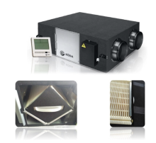 Приточно-вытяжная установка LMW-1300N 1500 куб. м/час - Фото 3