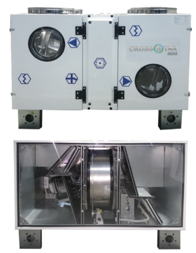 Припливно-витяжна установка Aerostar CrossStar mini 400 Україна