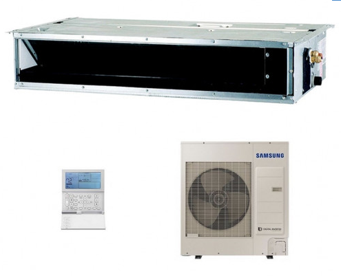 Кондиціонер тепловий насос Samsung ECO AC090JNMDEH_AF_AC090JXMDEH_AF Канальний