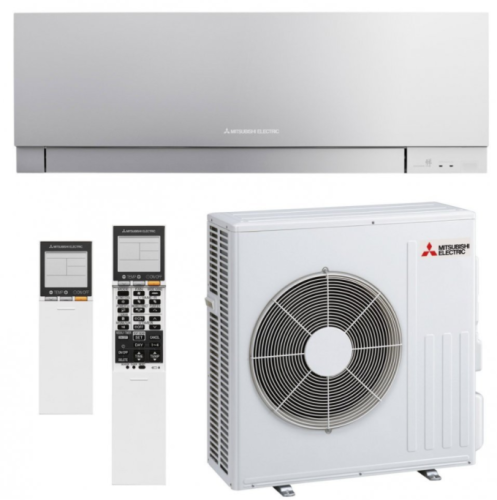 Кондиціонер тепловий насос Mitsubishi Electric Design Inverter Silver MSZ-EF35VE3S_MUZ-EF35VE Побутовий