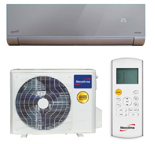 Кондиціонер тепловий-насос Neoclima ArtVogue NS-12EHVIws1_NU-12EHVI1 Побутовий