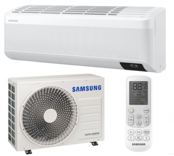 Кондиціонер тепловий насос Samsung GEO Wind Free Inverter Wi Fi AR12TSEAAWKNER Побутовий