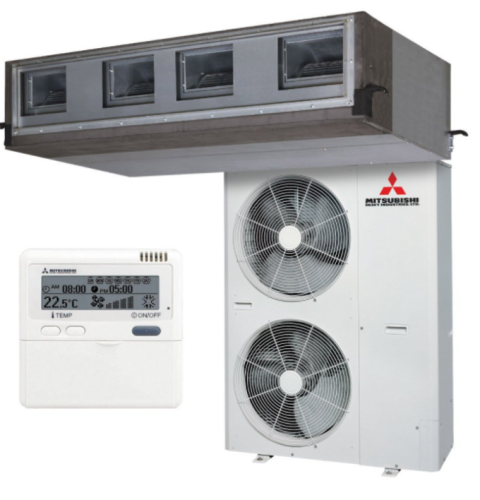 Кондиціонер тепловий насос Mitsubishi Heavy Micro Inverter FDU200VG _FDC200VSA Канальний