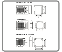 Касетний фанкойл Neoclima FCN 900 12 міс - Фото 4