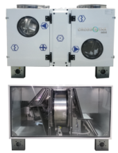 Припливно-витяжна установка Aerostar CrossStar mini 400 Україна - Фото 3