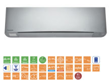 Кондиціонер тепловий насос Panasonic CS/CU-XZ50TKEW Побутовий - Фото 3