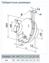 Вентилятор Вентс ВК 250 Б 250 мм - Фото 3